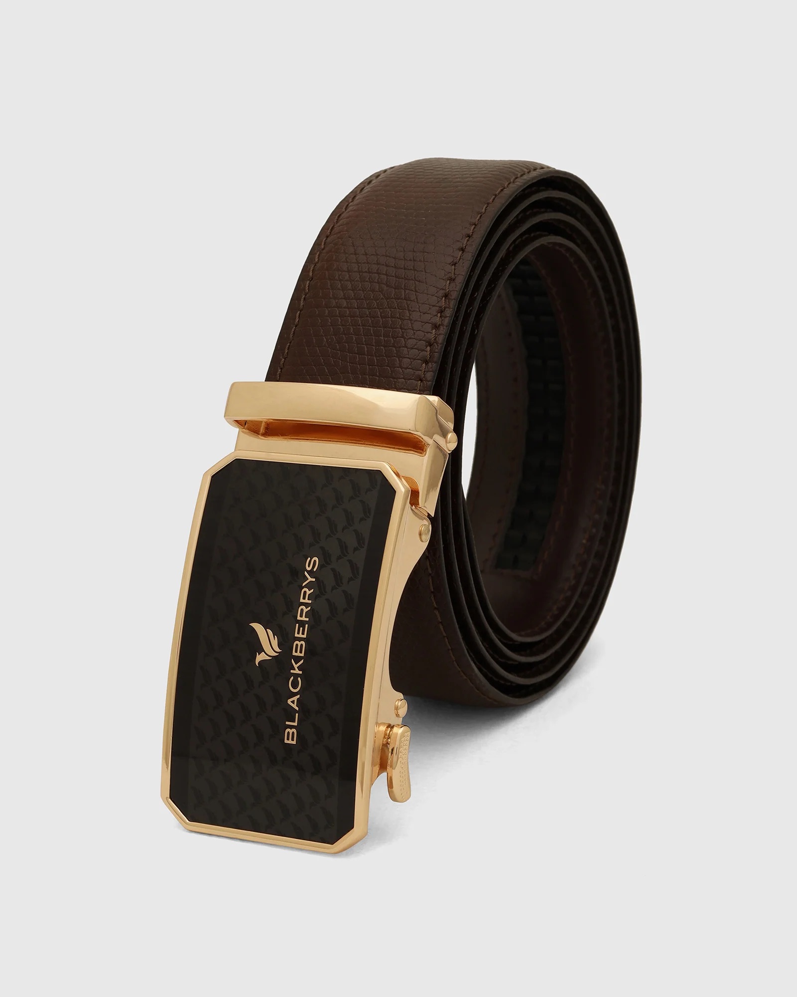 Leather Brown Solid Belt - Weyn