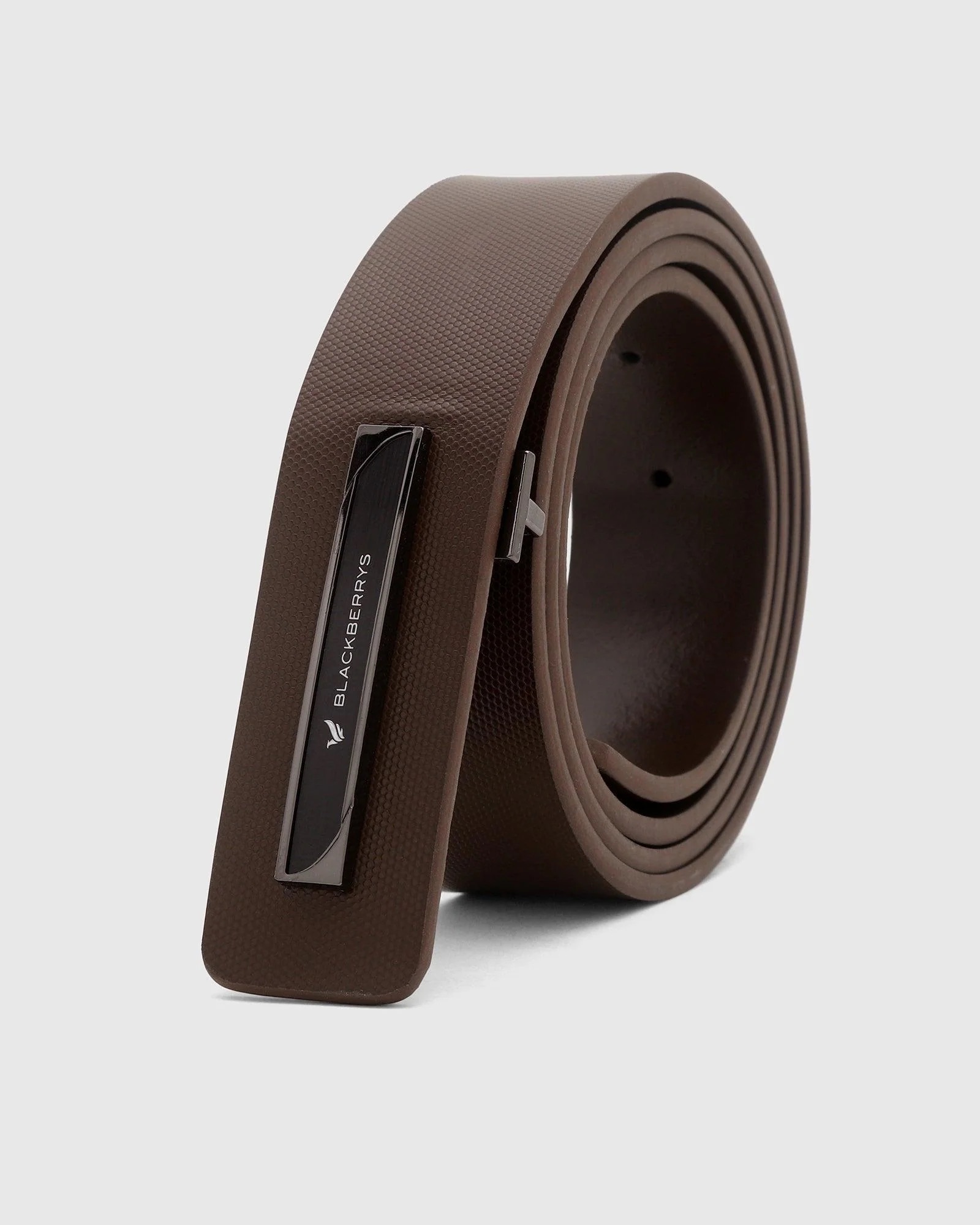 Must Haves Leather Black Textured Belt - New Kric