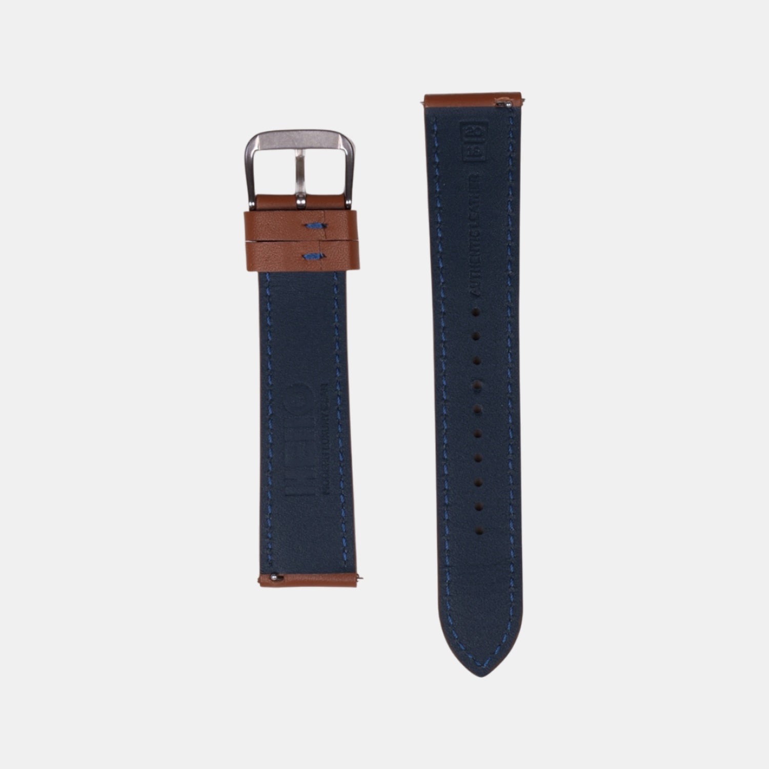 Men Sheep Nappa Leather Strap INTRO 2.0 PS - GINGERBREAD 20 MM